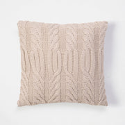 Cojín Tejido Alpes Beige