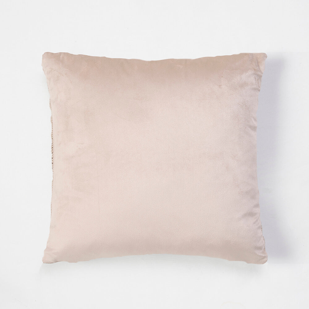 Cojín Tejido Alpes Beige