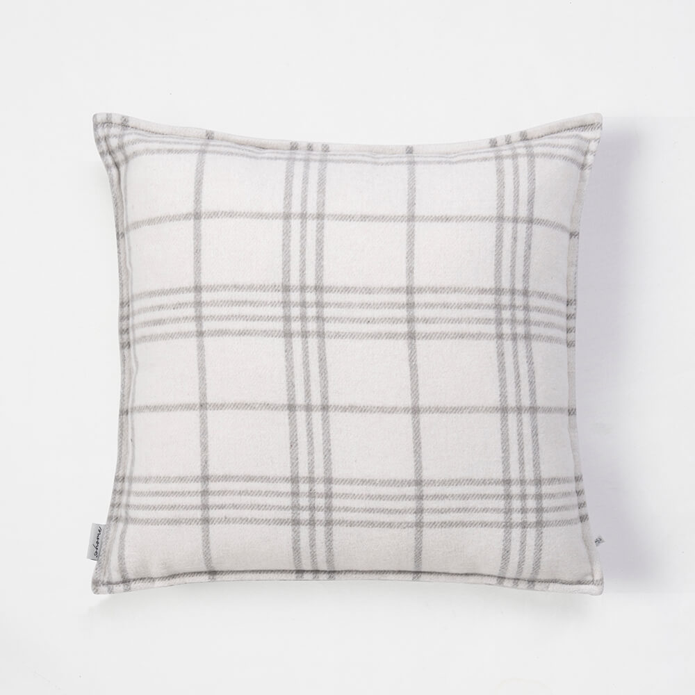 Cojín Escocés Blanco