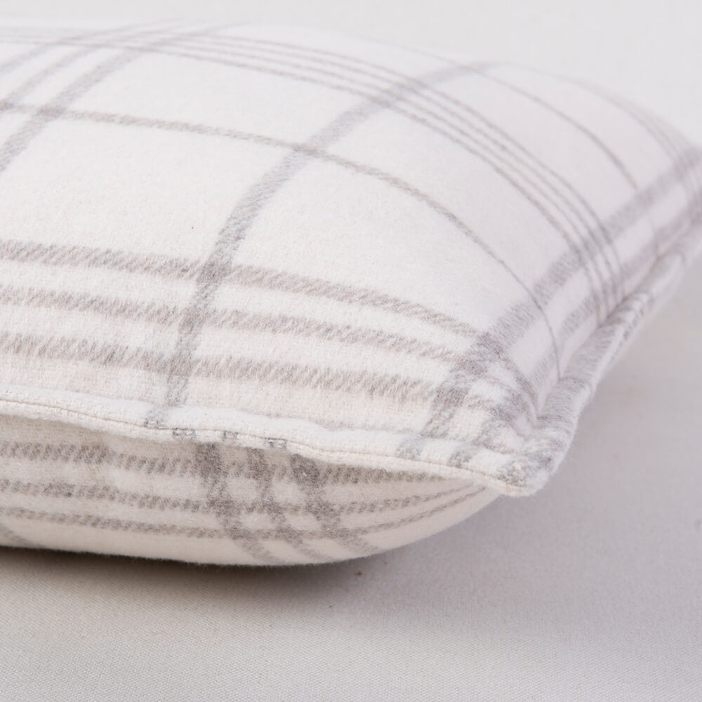 Cojín Escocés Blanco