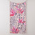 Toalla Playa Microfibra Leopardo Rosa