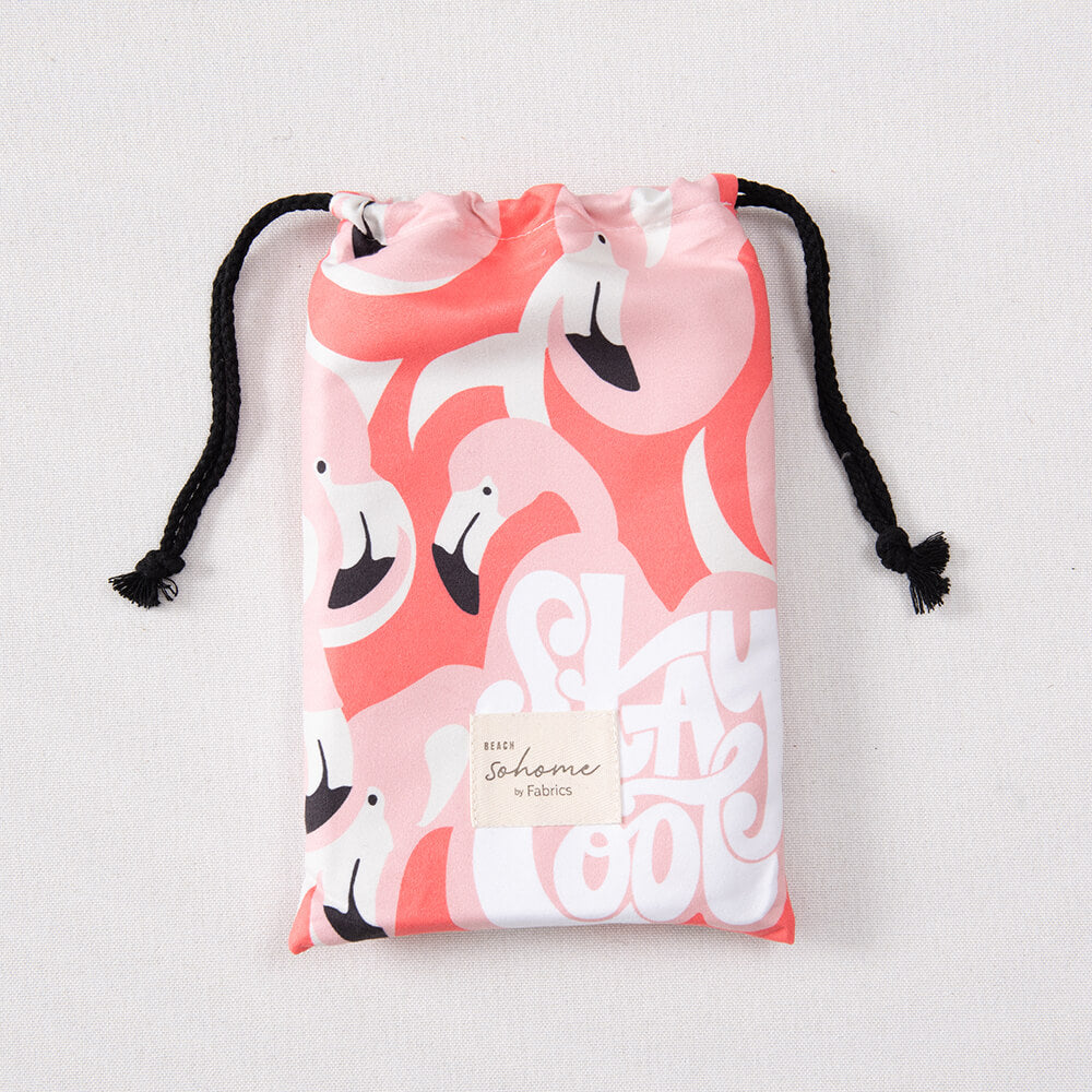 Toalla Playa Microfibra Cool Rojo