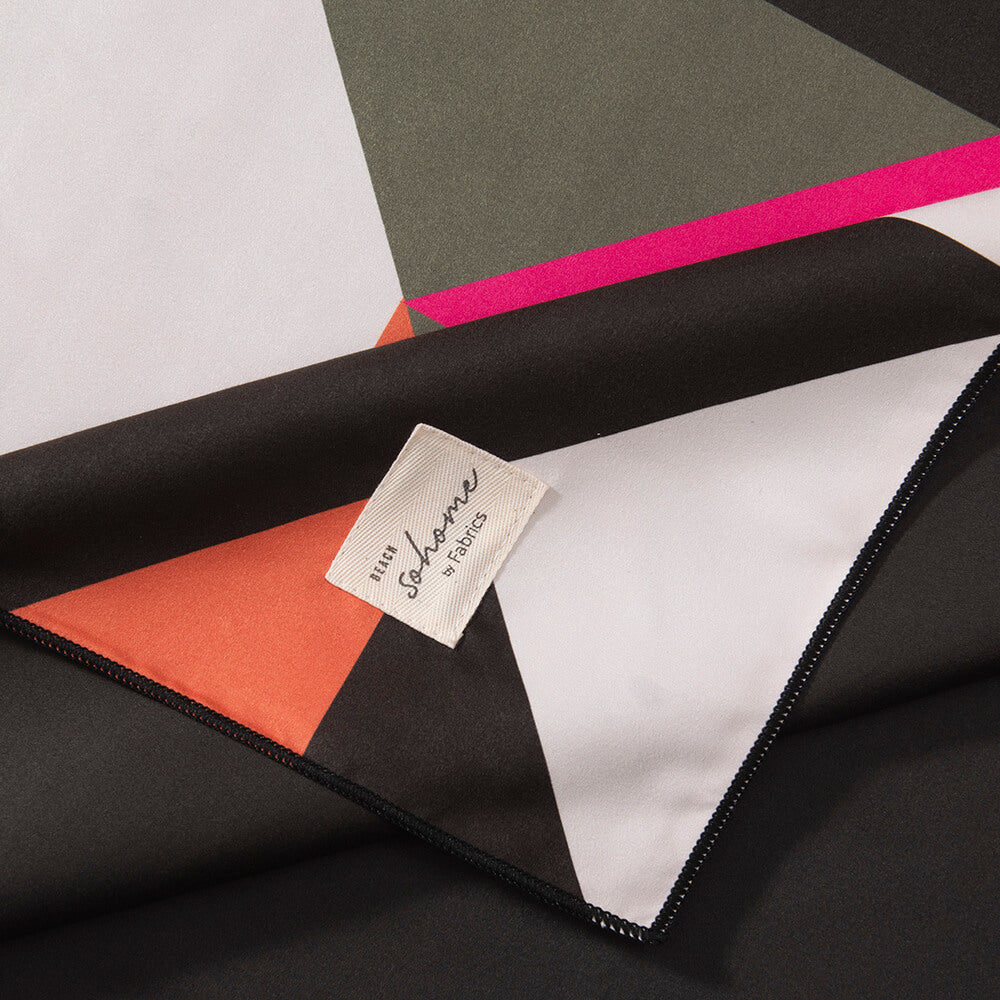 Toalla Playa Microfibra Mónaco Fucsia