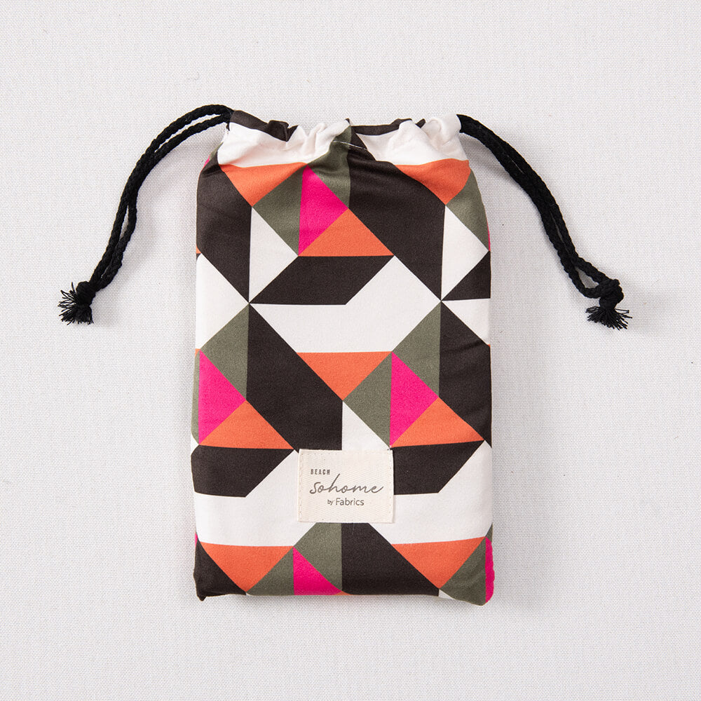 Toalla Playa Microfibra Mónaco Fucsia