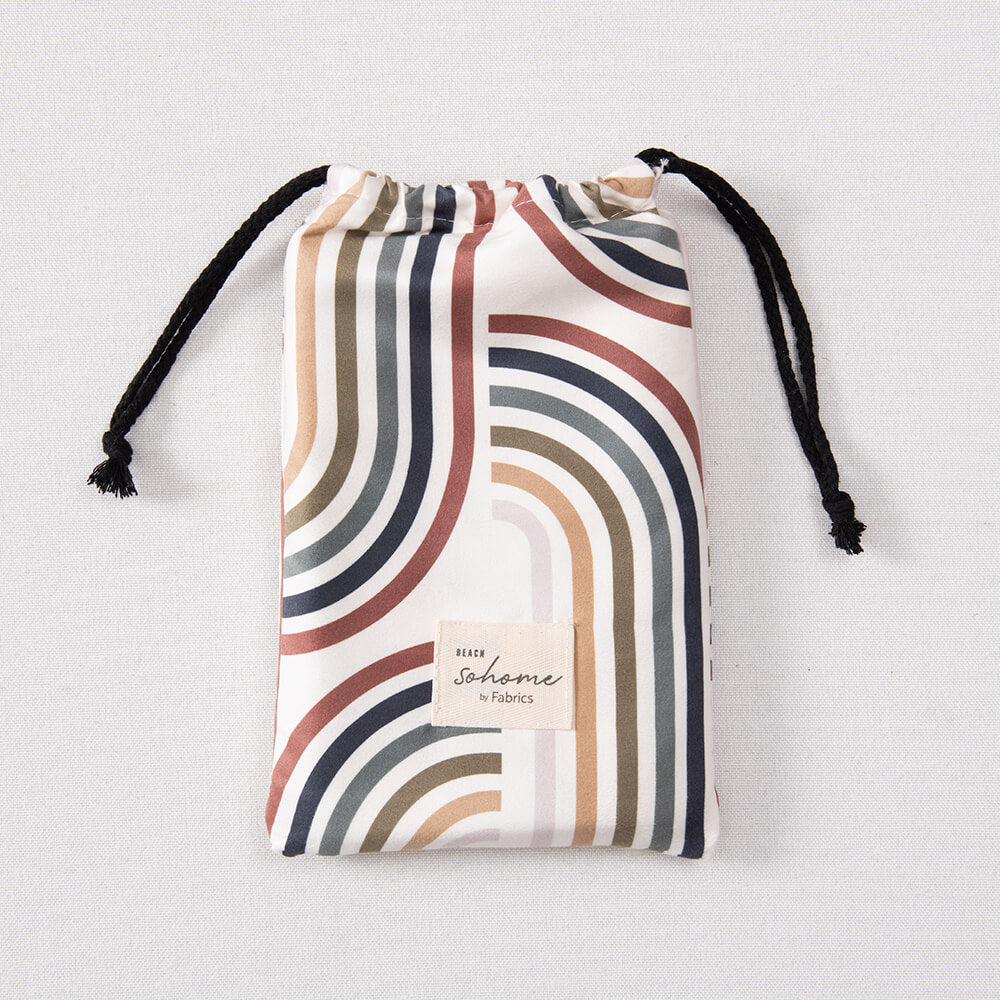 Toalla Playa Microfibra Cerdeña Crudo