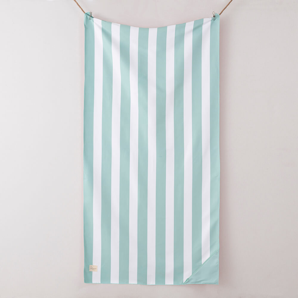 Toalla Playa Microfibra Rayas Agua