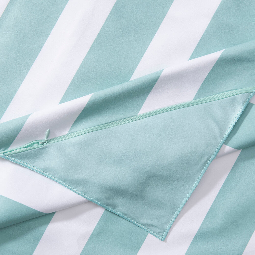 Toalla Playa Microfibra Rayas Agua