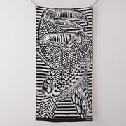 Toalla Playa Jacquard Angra Negro