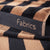 Toalla Playa Jacquard Raya Caramelo