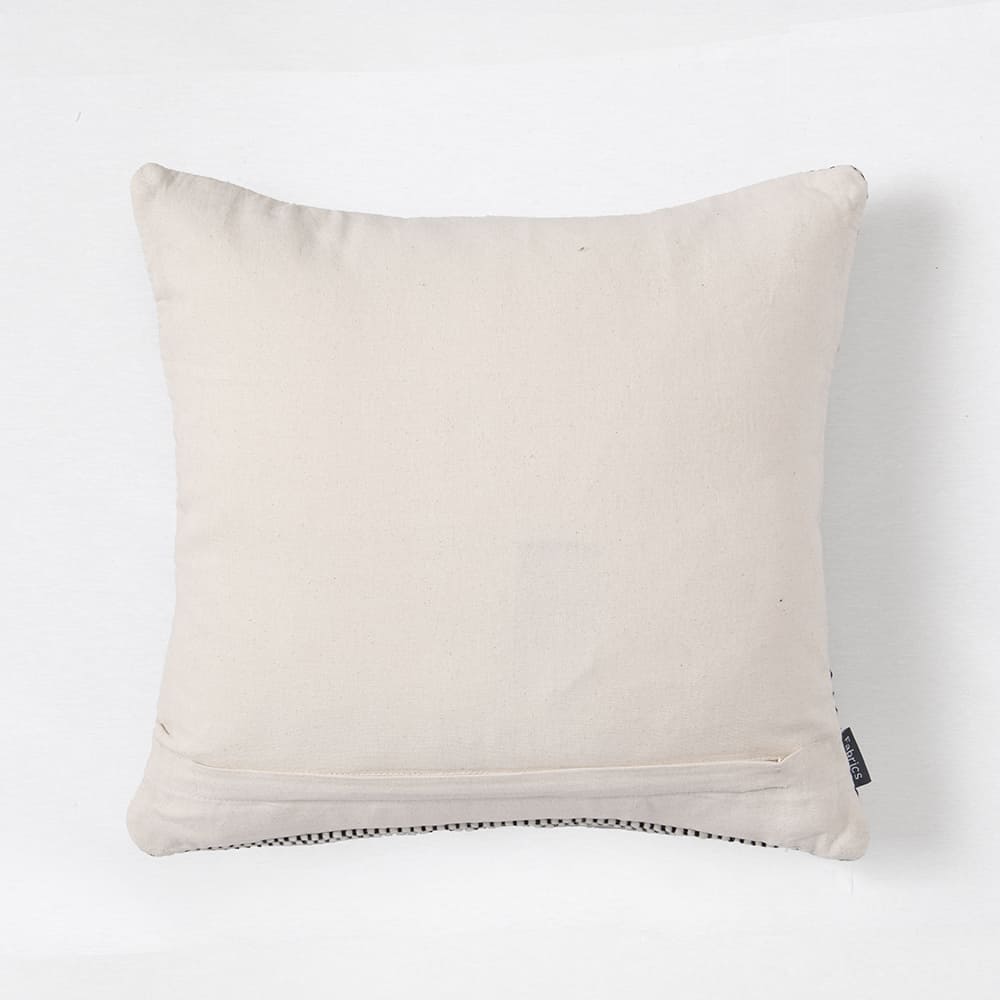 Cojín Tejido 45x45cm Aziz Crudo