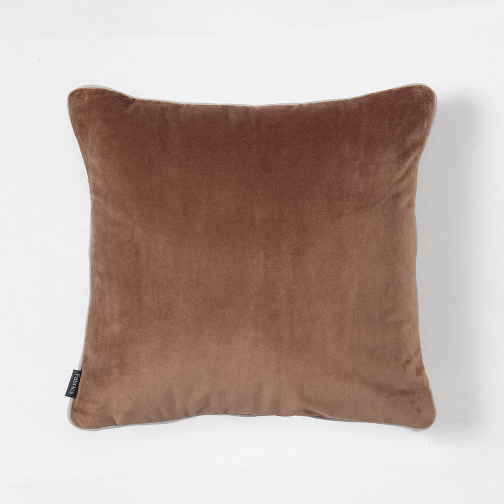 Cojín Velvet 45x45cm Agra Camel