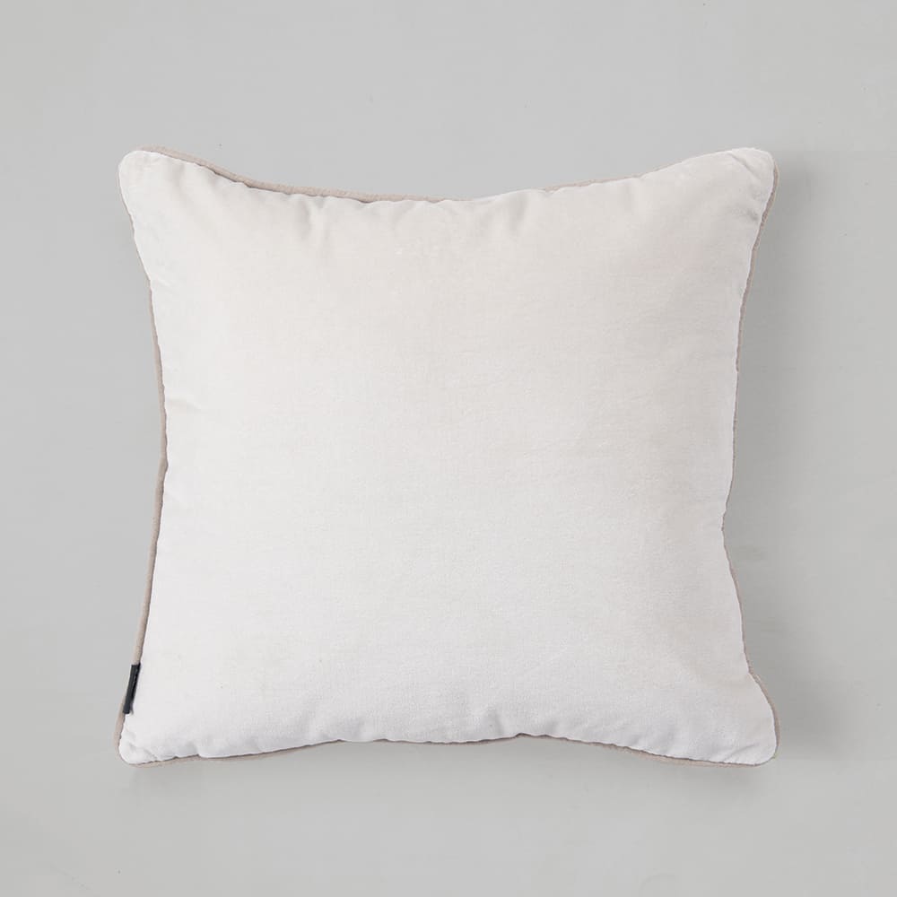 Cojín Velvet 45x45cm Agra Crudo