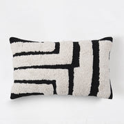 Cojín Tejido Ravi Negro