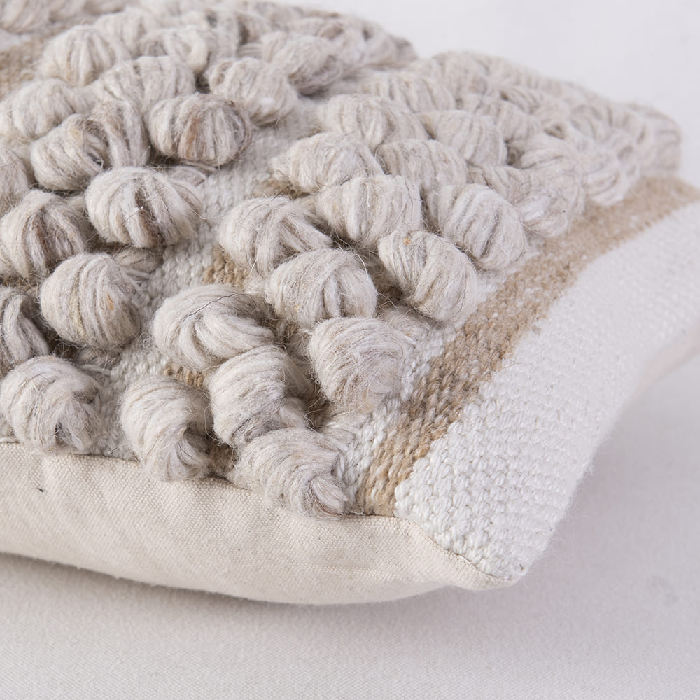 Cojín Tejido 30x50cm Kanu Moka