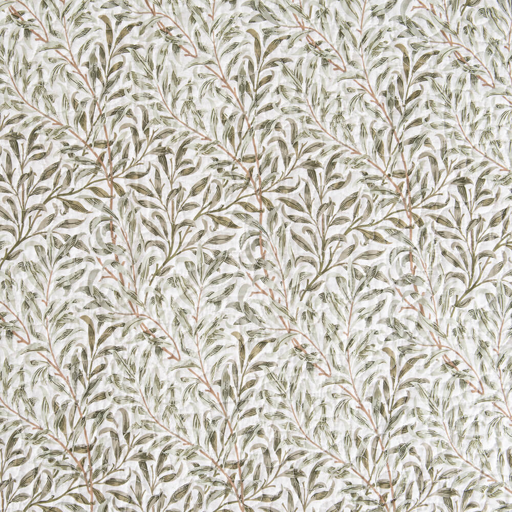 Cubrecama Quilt Estampado Sara 1.5 Plazas Verde