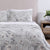 Cubrecama Quilt Estampado 2 Plazas Toile Gris