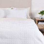 Cubrecama Quilt Florencia 2 Plazas Blanco