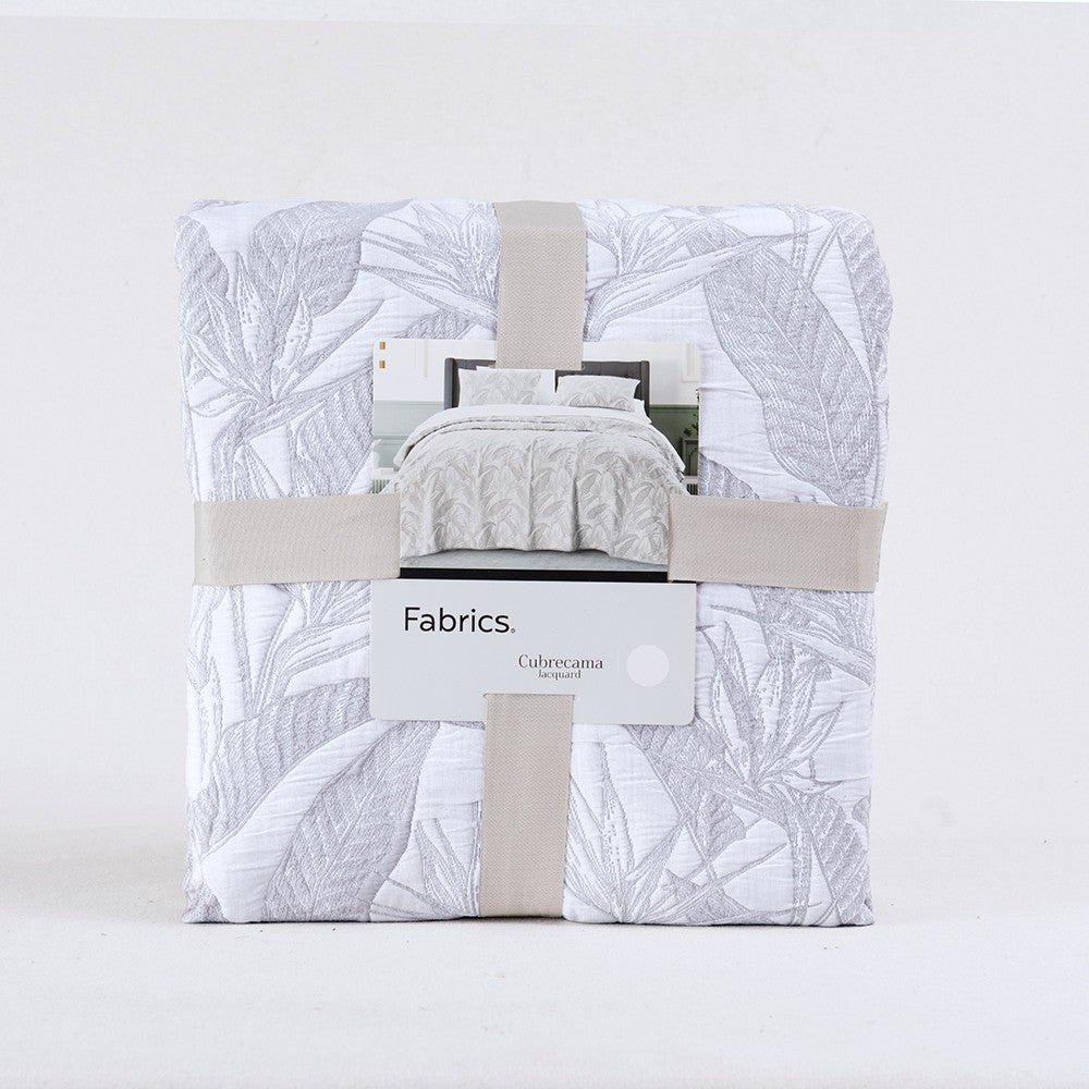 Cubrecama Quilt Jacquard Nino 2 Plazas Perla