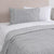 Cubrecama Quilt Jacquard Enzo 1.5 Plazas Gris