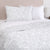 Cubrecama Quilt Jacquard Giardino 1.5 Plazas Perla