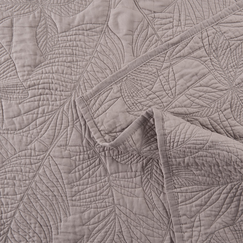 Cubrecama Quilt Larisa 2 Plazas Beige