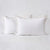Set 2 Fundas Almohadas Borde 50x70cm Beige