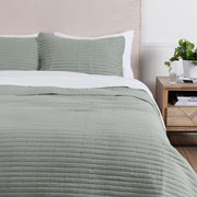 Cubrecama Quilt Renato 2 Plazas Verde