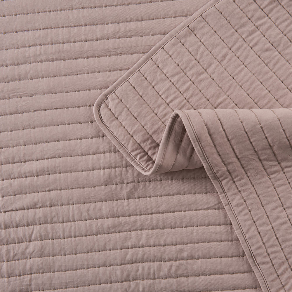 Cubrecama Quilt Renato 2 Plazas Beige