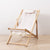 Silla Playa Plegable Menorca Beige Rayas