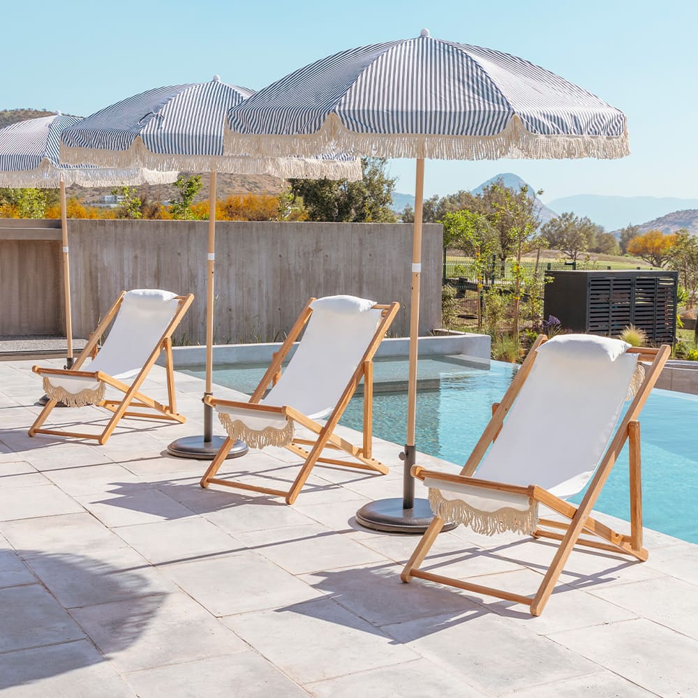 Silla Playa Plegable Menorca Crudo