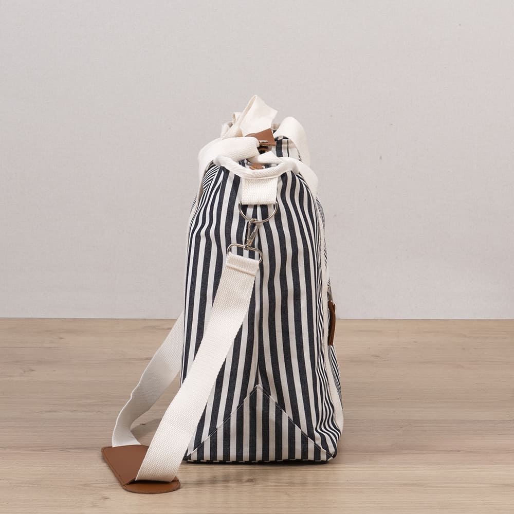 Bolso Cooler Azul Rayas 25 Litros