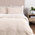 Funda Plumón Frame 1.5 Plazas Beige