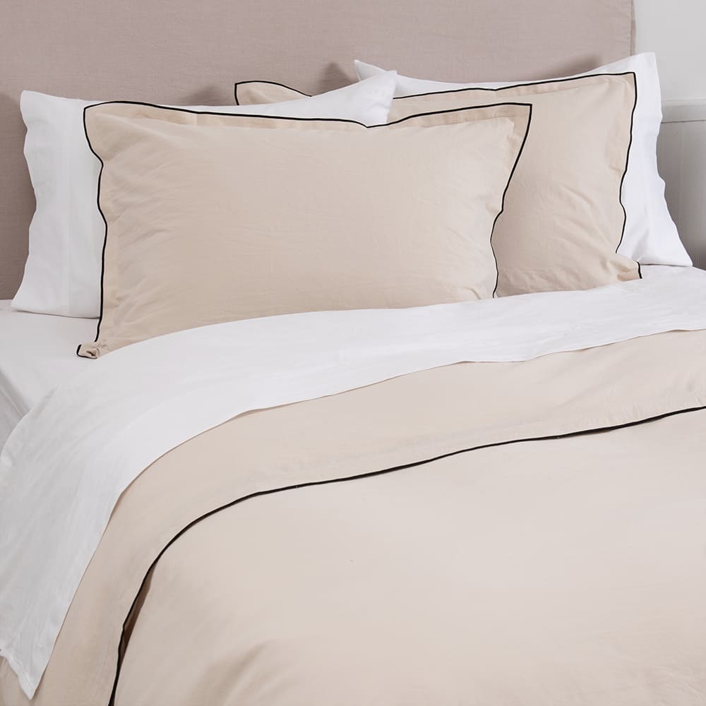 Funda Plumón Frame King Beige