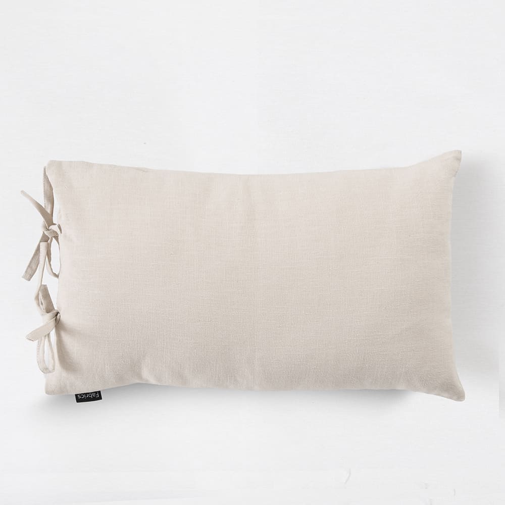 Cojín Lino Amarras Emma Beige