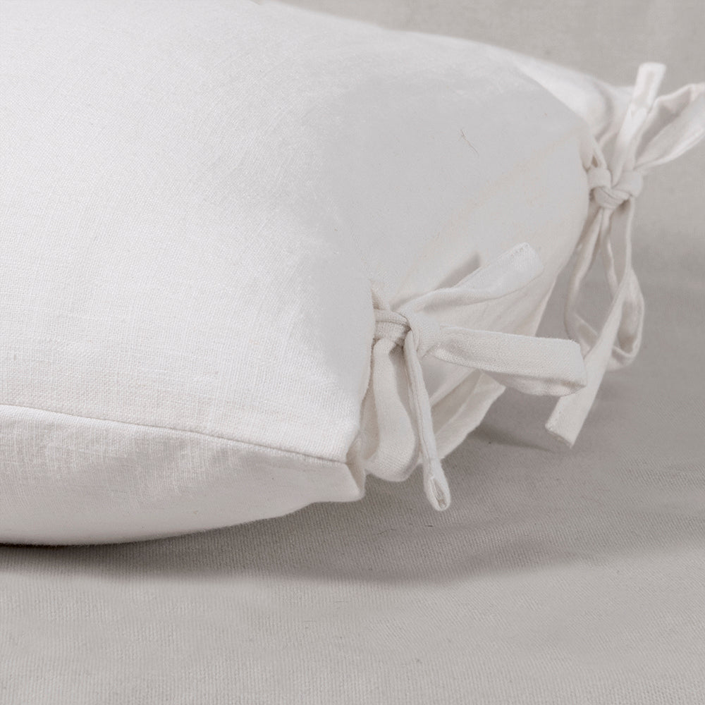 Cojín Lino Melina Crudo