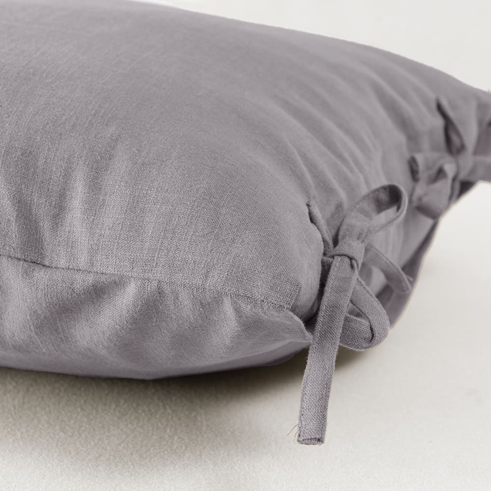Cojín Lino Melina Gris