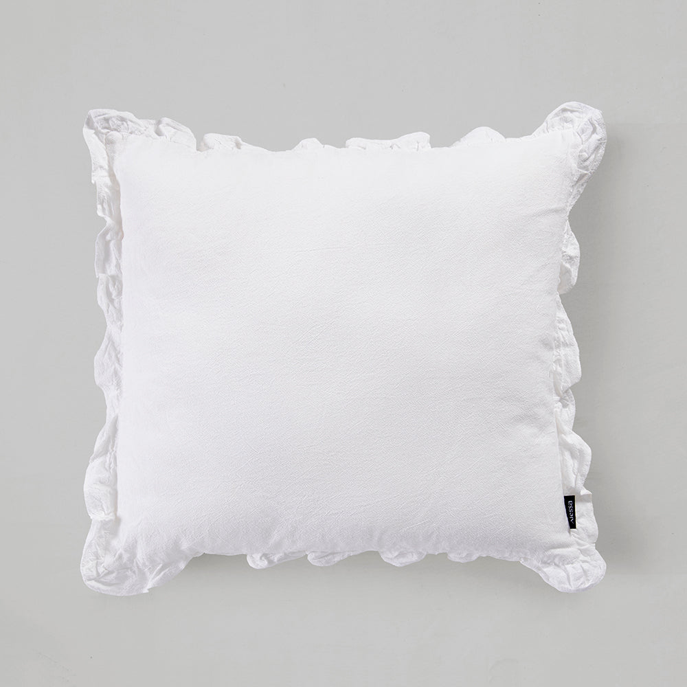 Cojín Vuelos Crepé Blanco