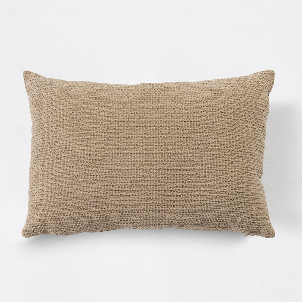 Cojín Waffle Baires 40x60cm Ocre