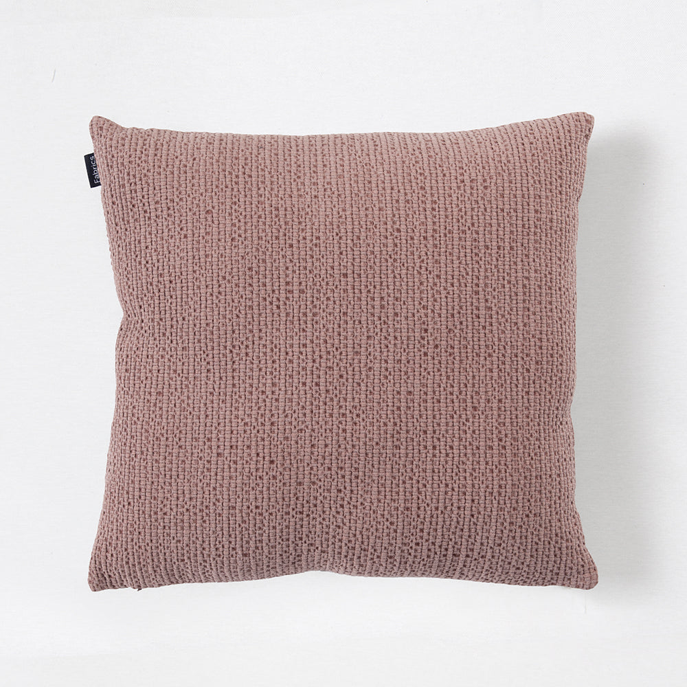 Cojín Waffle Baires 45x45cm Terracota