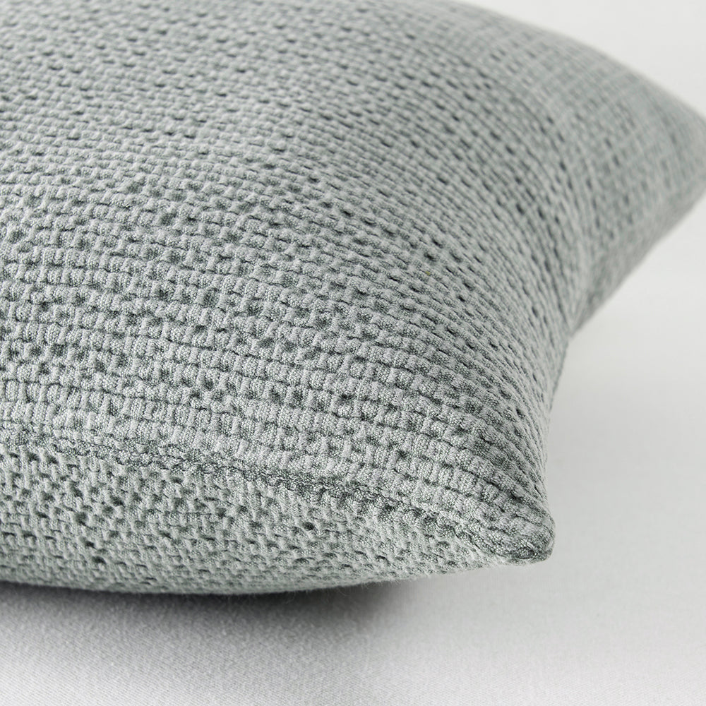 Cojín Waffle Baires 45x45cm Verde