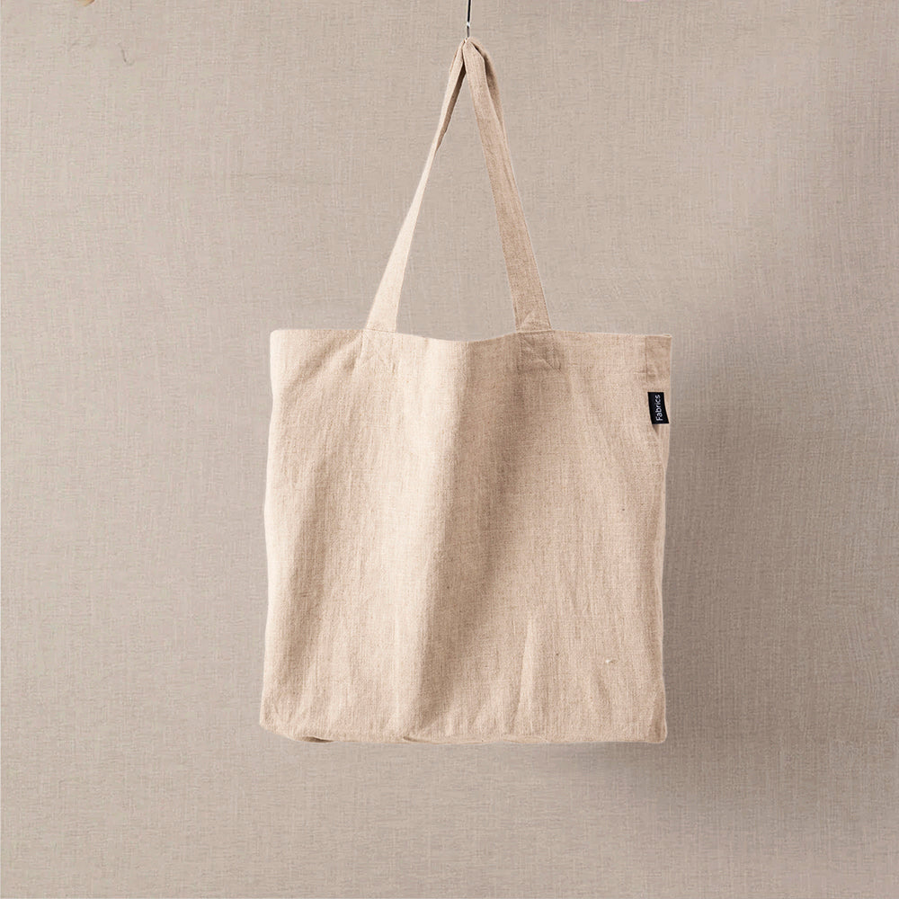 Bolso Lino 40x40cm Beige