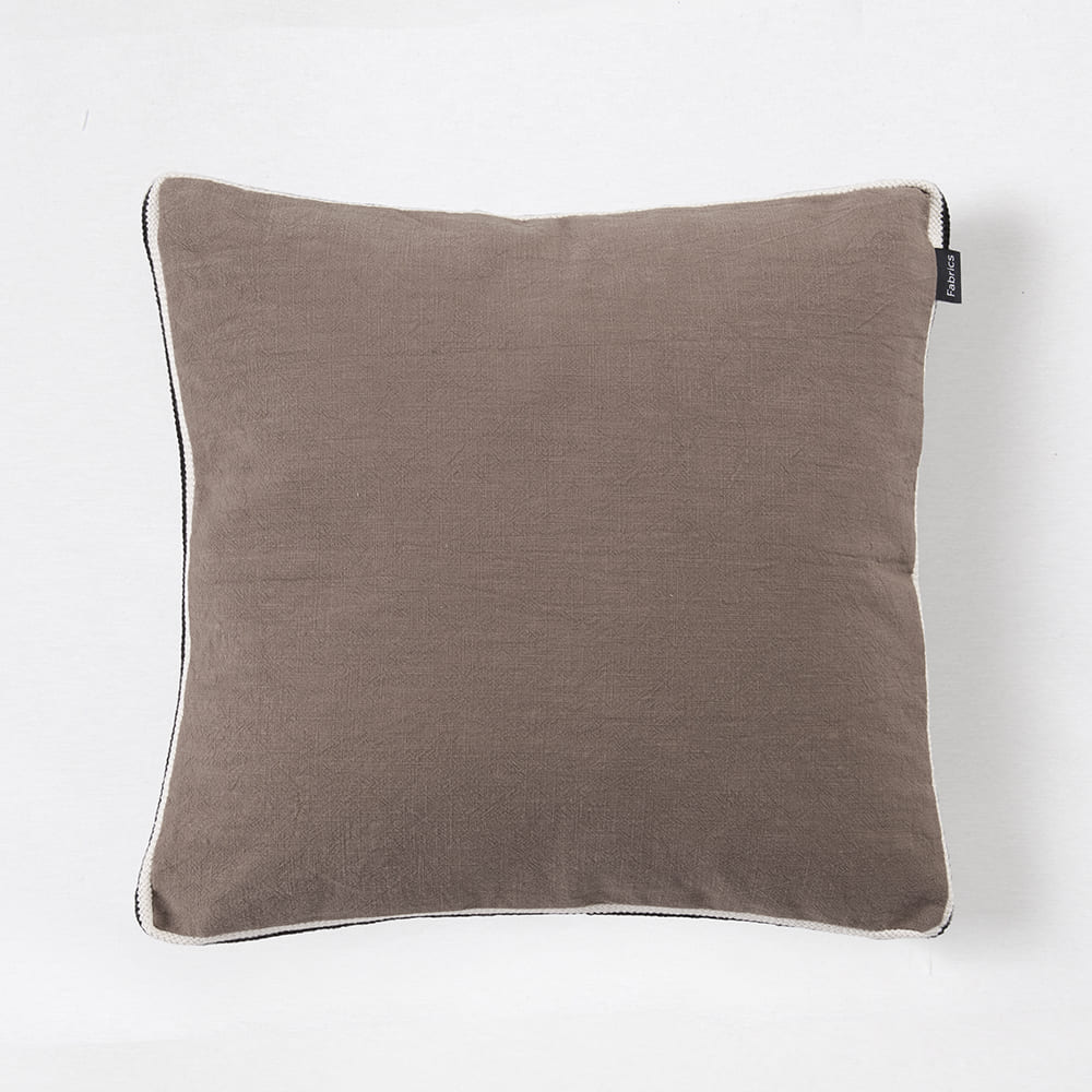 Cojín Ribbon 45x45cm Moka