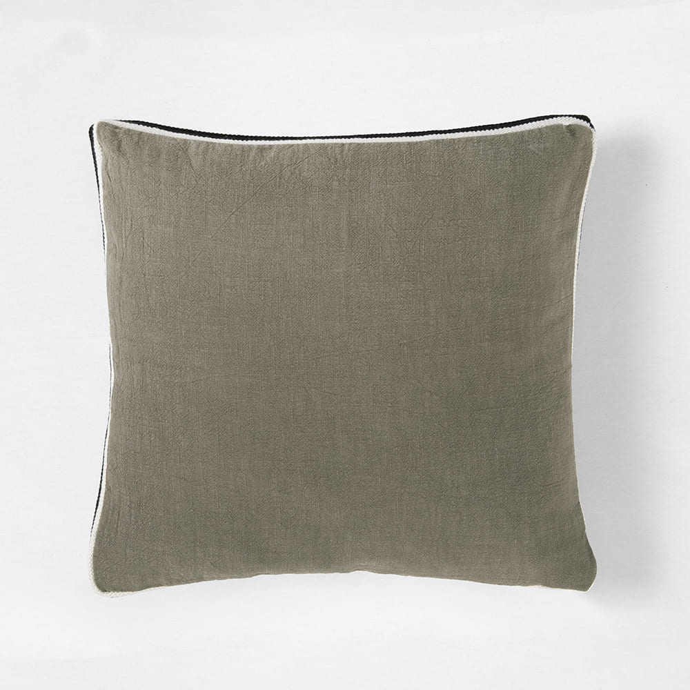 Cojín Ribbon 45x45cm Verde