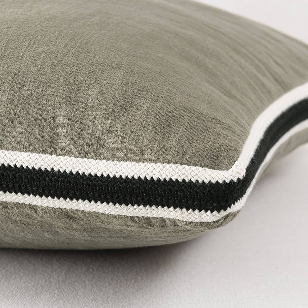 Cojín Ribbon 45x45cm Verde