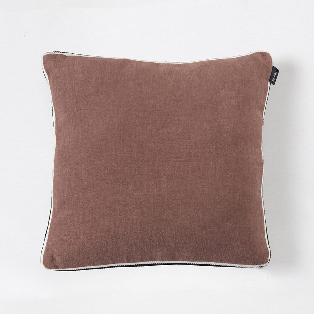 Cojín Ribbon 45x45cm Terracota