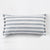 Cojín Líneas Flecos 30x60cm Azul