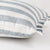 Cojín Líneas Flecos 30x60cm Azul