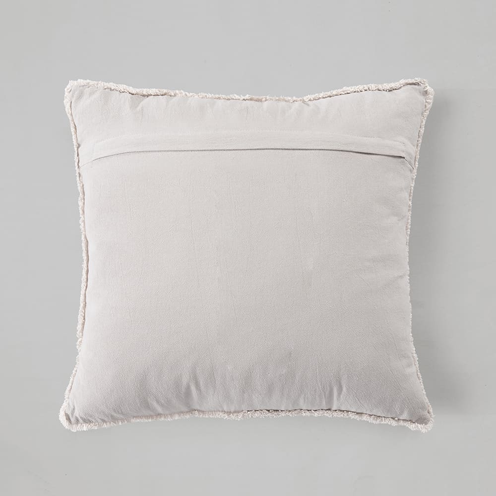 Cojín Botón 45x45cm Arena