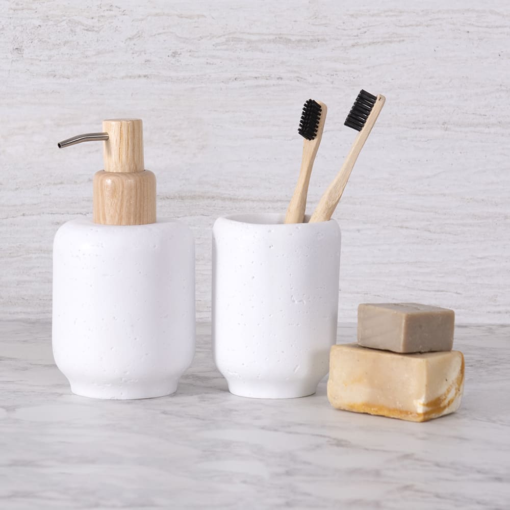 Dispensador Stone White