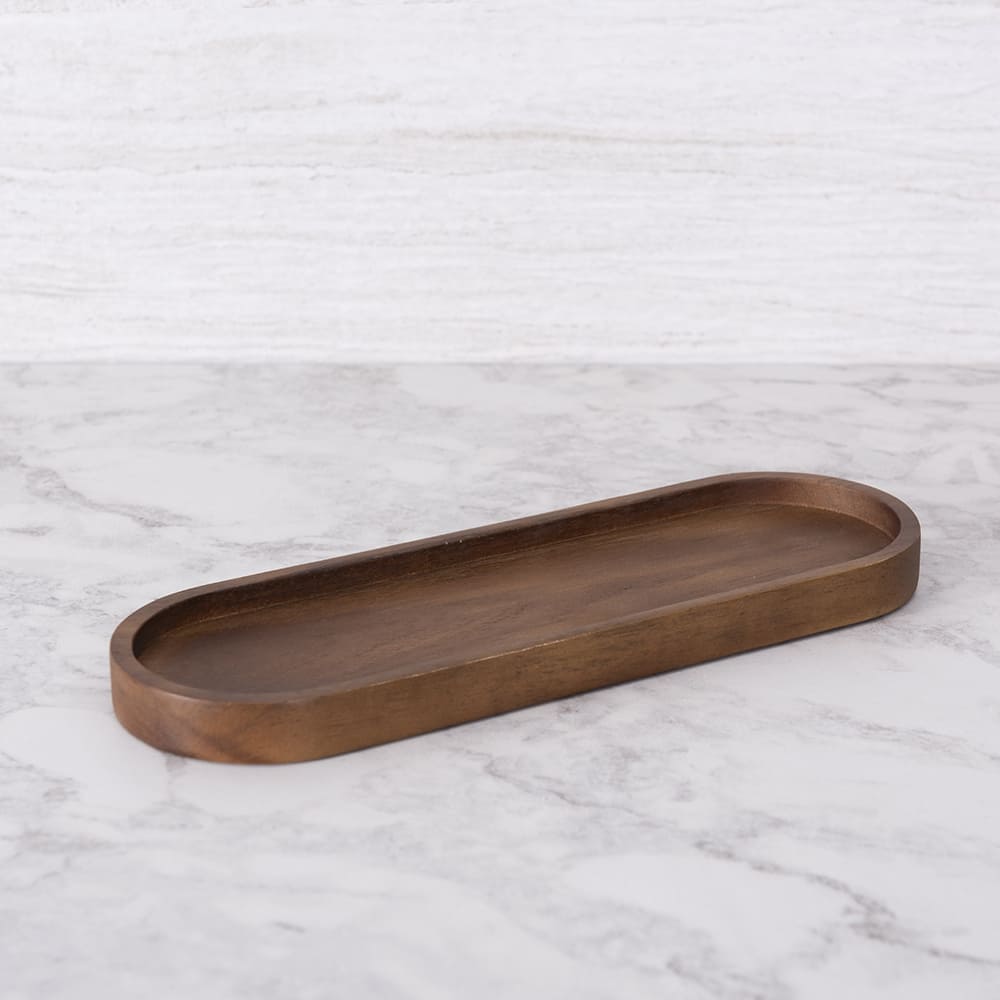 Bandeja Madera Acacia Oval 28x9cm